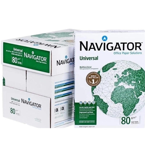 Navigator Universal A4 Copy Paper (70gsm, 75gsm, 80gsm)